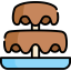 Chocolate fountain icon 64x64