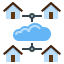 Cloud connection ícono 64x64