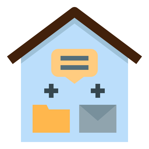 Work from home icône