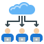 Cloud connection biểu tượng 64x64