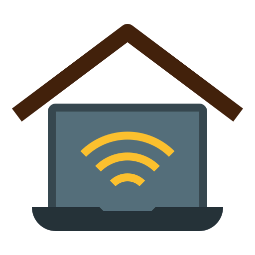 Work from home 图标