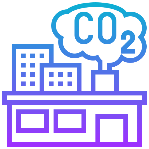 Carbon dioxide 图标