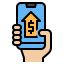 Mobile payment icon 64x64