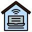 Work from home icon 64x64
