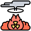 Nuclear energy icon 64x64
