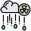 Nuclear energy icon 64x64