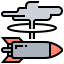 Nuclear energy icon 64x64