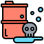 Toxic waste icon 64x64
