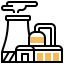 Nuclear plant icon 64x64
