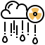 Nuclear energy icon 64x64