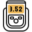 Radiation detector icon 64x64