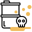 Toxic waste icon 64x64