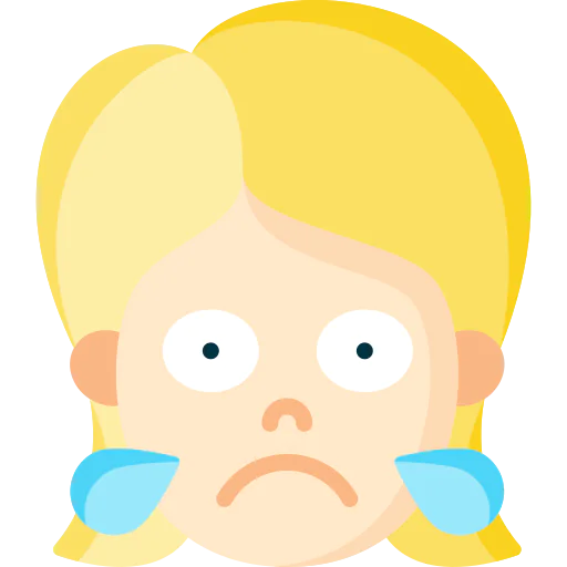 Crying icon