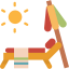 Deck chair icon 64x64