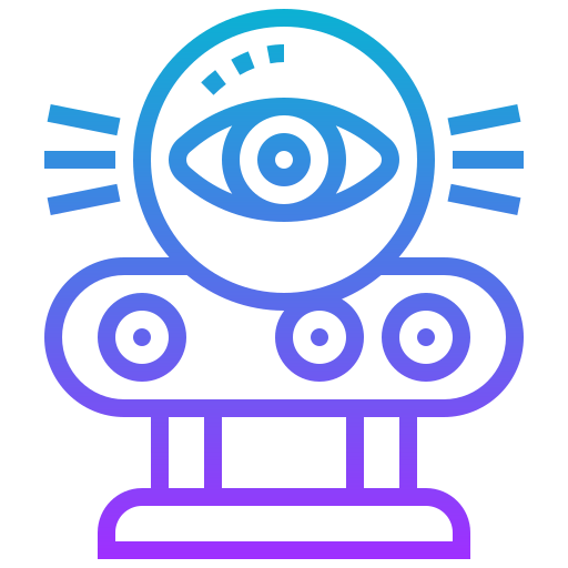 3d sensor ícono