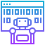 Binary code icône 64x64