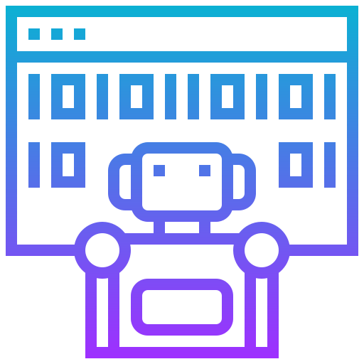 Binary code Ikona