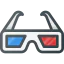 3d glasses icon 64x64