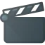 Clapperboard icon 64x64