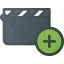 Clapperboard icon 64x64