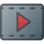 Play button icon 64x64