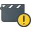 Clapperboard icon 64x64