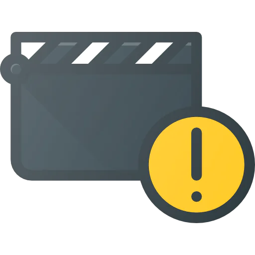 Clapperboard icon