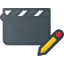 Clapperboard icon 64x64
