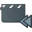 Clapperboard icon 64x64