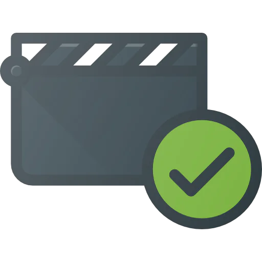 Clapperboard icon