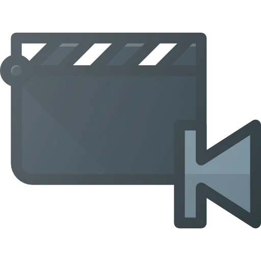 Clapperboard icon