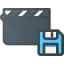Clapperboard icon 64x64