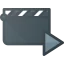 Clapperboard icon 64x64