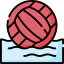 Water volleyball icon 64x64