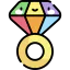 Diamond ring icon 64x64