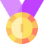 Gold medal ícone 64x64