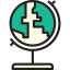 Earth globe icon 64x64
