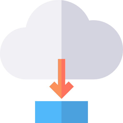 Cloud computing アイコン
