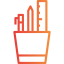 Pencil case icon 64x64