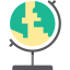Earth globe Symbol 64x64