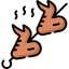 Chicken wings Symbol 64x64