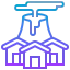 Natural disaster icon 64x64