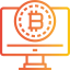 Bitcoin ícone 64x64