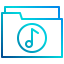 Music folder іконка 64x64