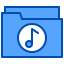 Music folder 图标 64x64