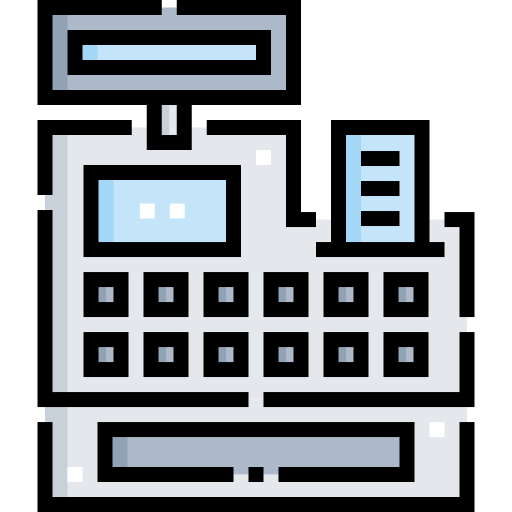 Cash register icon