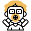 Gas mask icon 64x64