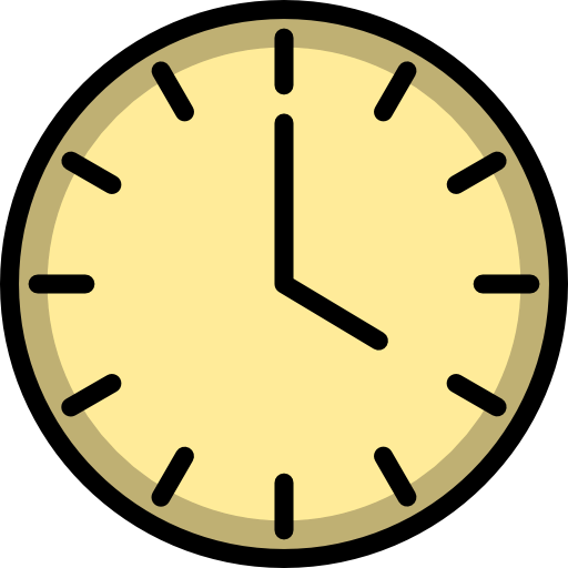 Wall clock icon
