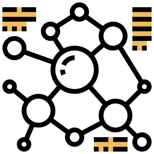 Molecular structure icon