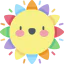 Sun icon 64x64